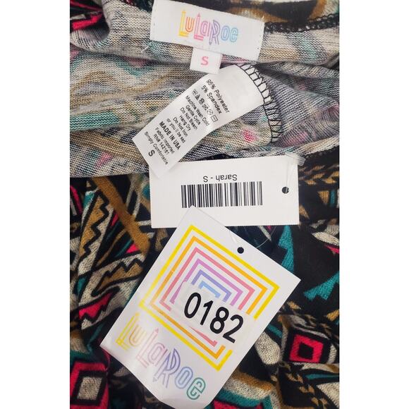 NWT LulaRoe Sarah S Cardigan Duster Long Sweater Open Front Pockets Womens Top - Picture 5 of 6